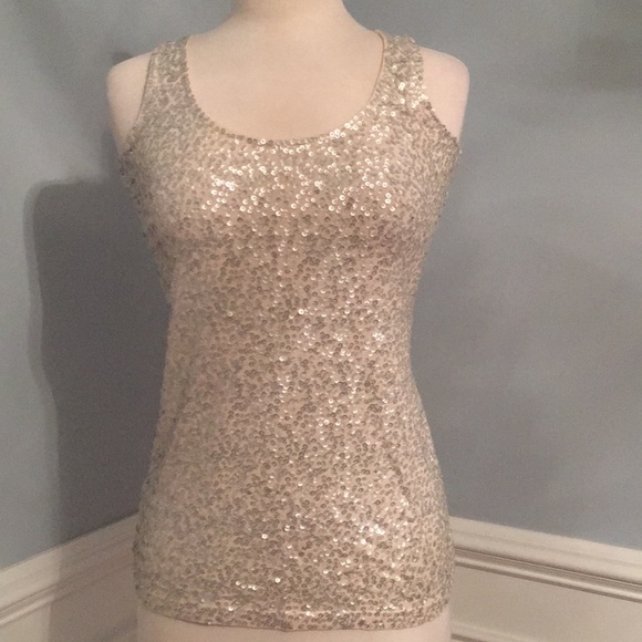 J. Crew Tops - J. Crew Sequin Tank Top- Small
